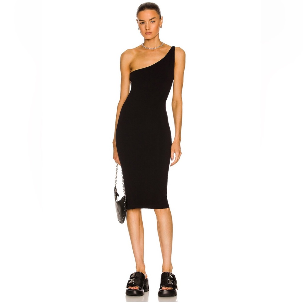 NWT Helmut Lang Asymmetric Twist Dress